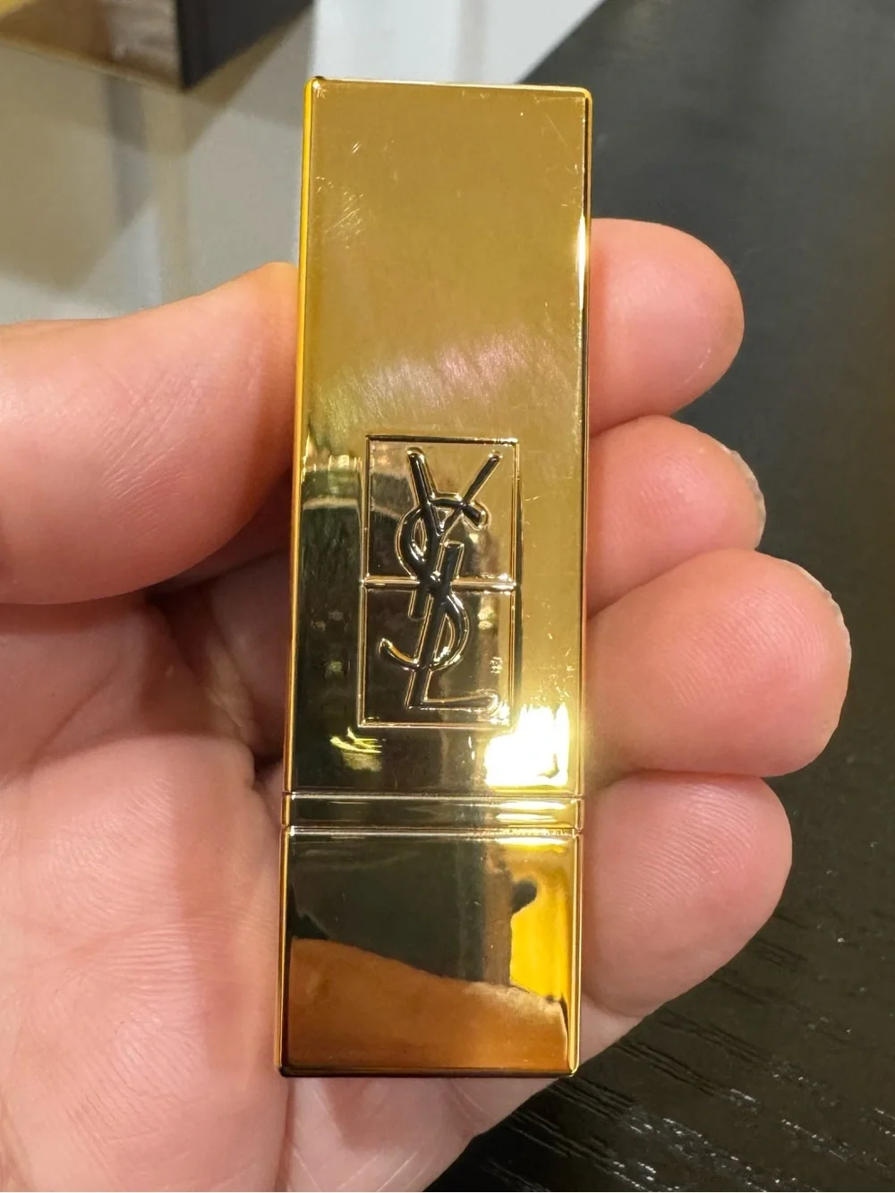 YSL Rouge Pur Couture Lipstick Shade 70 Gold Case Luxury Lipstick - Picture 2 of 3